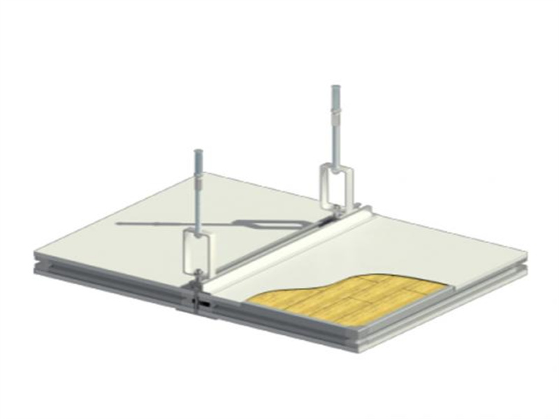 Plafond en acier I-Grid avec systèmes de panneaux Sandwich pour salle blanche