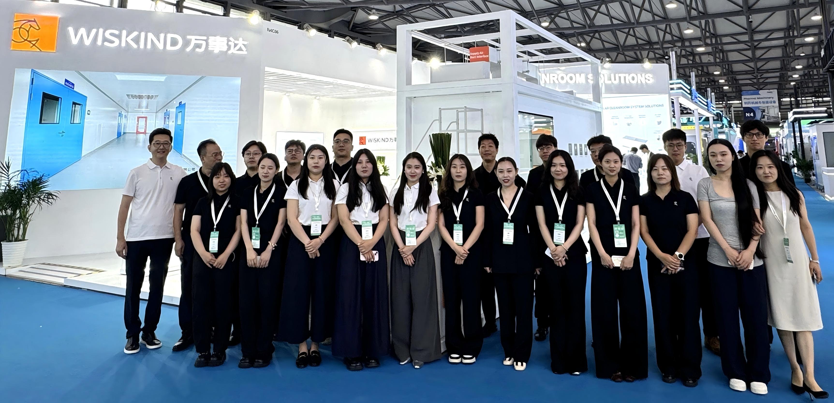 Wiskind Cleanroom conclut avec succès CPHI & PMEC 2025, à la tête de l’avenir de la technologie des salles blanches!