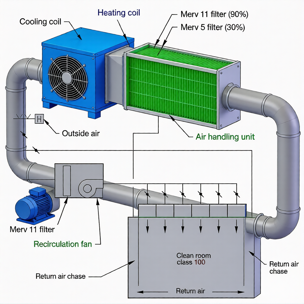 Conception de salles blanches: Solutions d’expertise et 10 Guide étape par étape